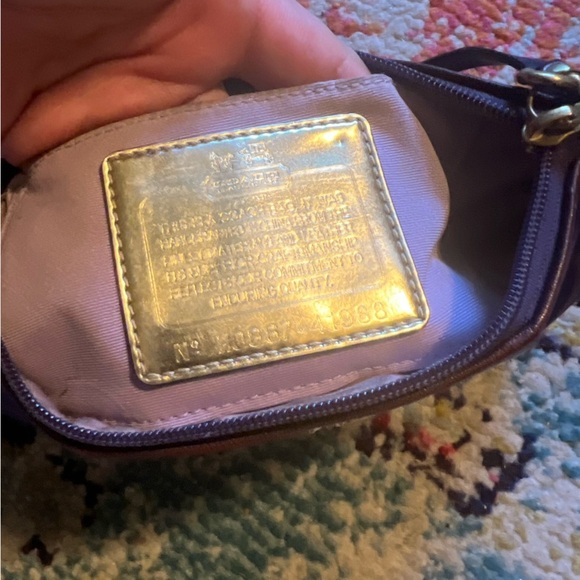 Coach Purse Clutch Madison Op Art CC Capacity Wristlet - Picture 3 of 6